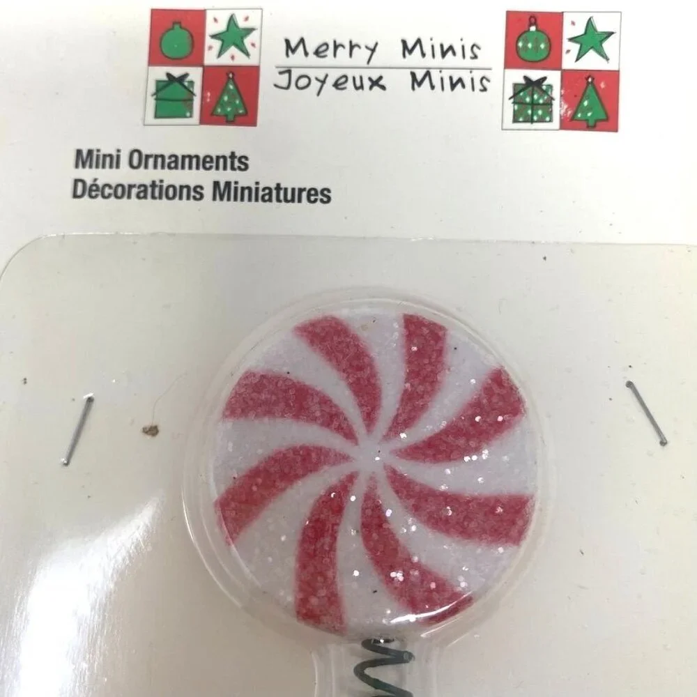 Michaels 10 Pc Merry Mini Ornaments Tree Topper Garland Candyland Nutcracker